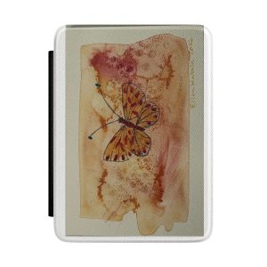 Butterfly Watercolor Kindle Case – Floral Vintage E-Reader Cover