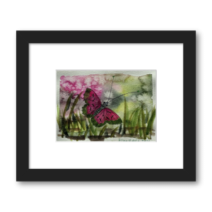 Pink butterfly