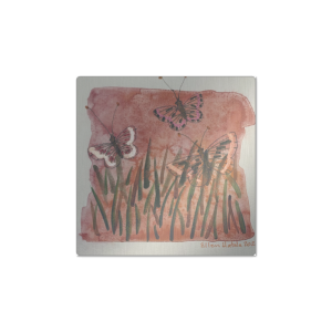 Metallic Metal Print (6 x 6 in, Brushed Metal)