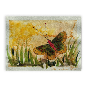 Fall Flight Folded Card, 5 x 7 in (Set of 5)