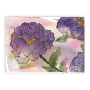 Lavender Dreams Folded Card, 5 x 7 in