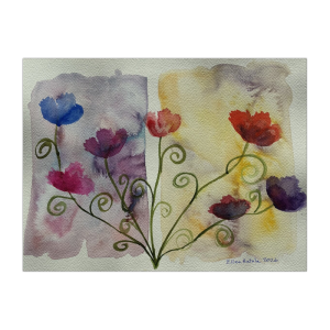 Field Poppies Giclée Print (12 x 9 in, Packaged Flat)