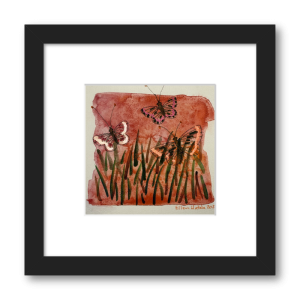 Metallic Framed Giclée Print (6 x 6 in, Gallery Economy Standard Black Frame)