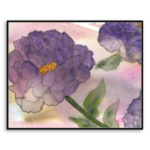Lavender Dreams Wall Art Standout (8 x 10 in)