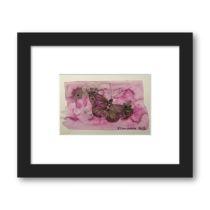Evening Sunset Framed Giclée Print (6 x 4 in, Gallery Economy Standard Black Frame)