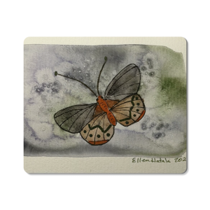 Butterfly in Flight Mouse Pad (7.8 x 9.3 in)