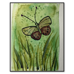 Spring Green Wall Art Standout (11 x 14 in)