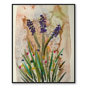 Stillness in the Field Wall Art Standout (8 x 10 in)
